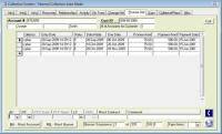 CyberCollect Debt Collection Software - Sample Promise History Screen